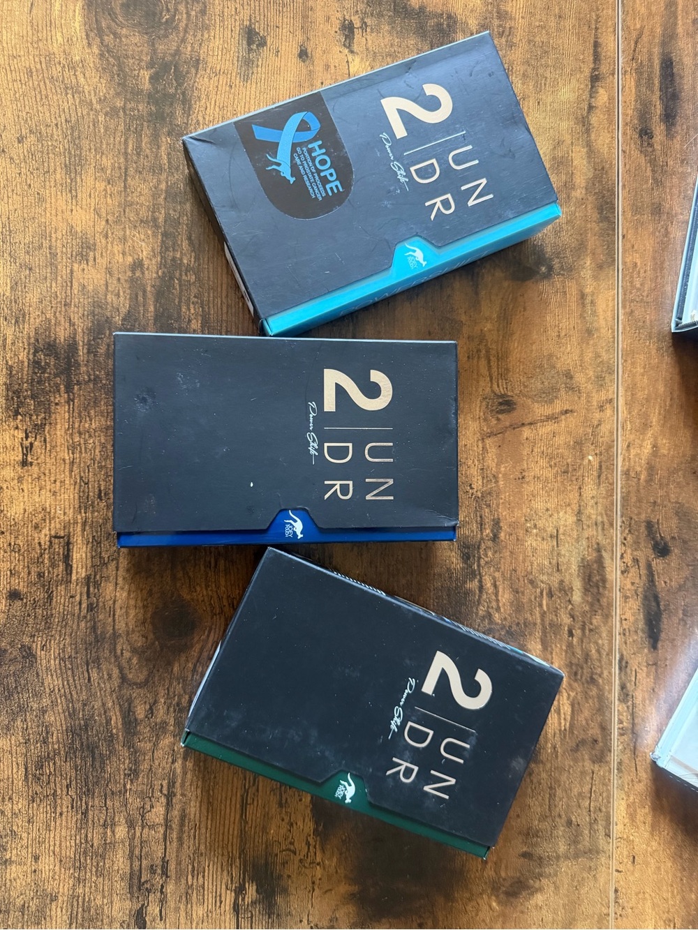 3 pair 2Undr long boxerbriefs Powershift